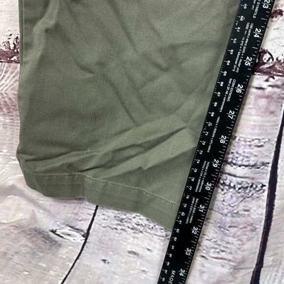 Polo Ralph Lauren Pants Mens 38x34 Andrew Classic Chino Pleated Cotton Green - Picture 5 of 11